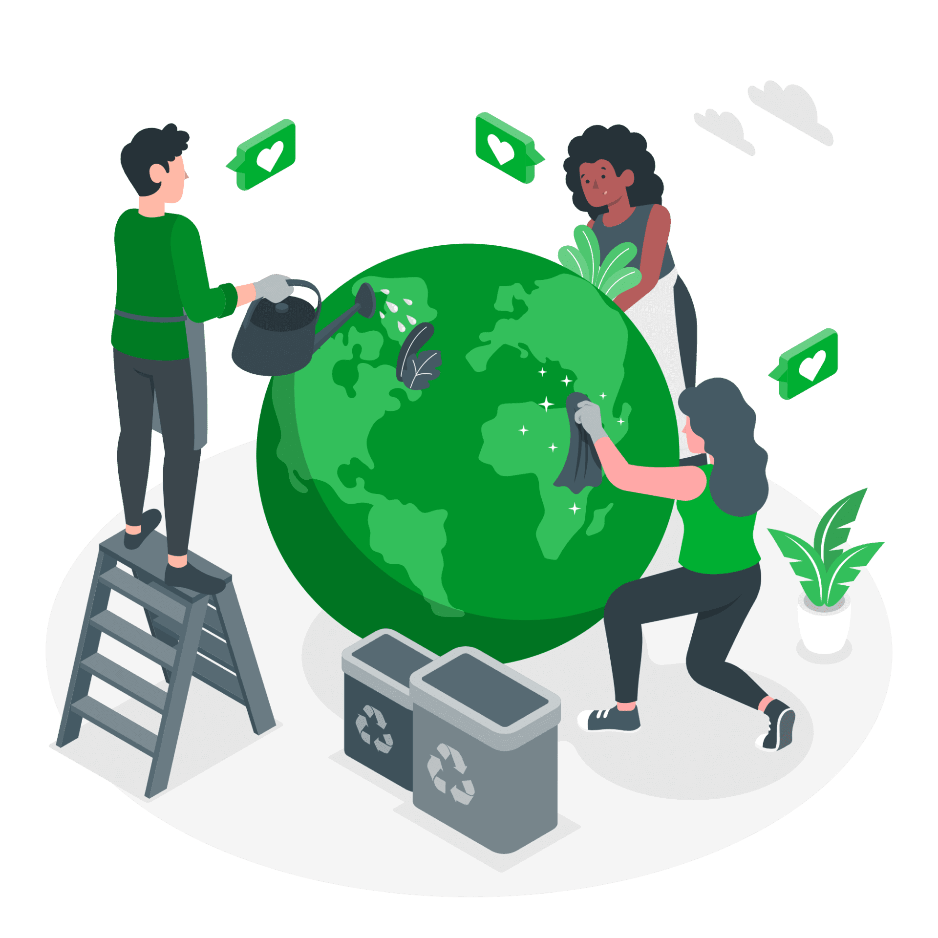 Taking care of the Earth-amico (1) Work With a Team That Cares